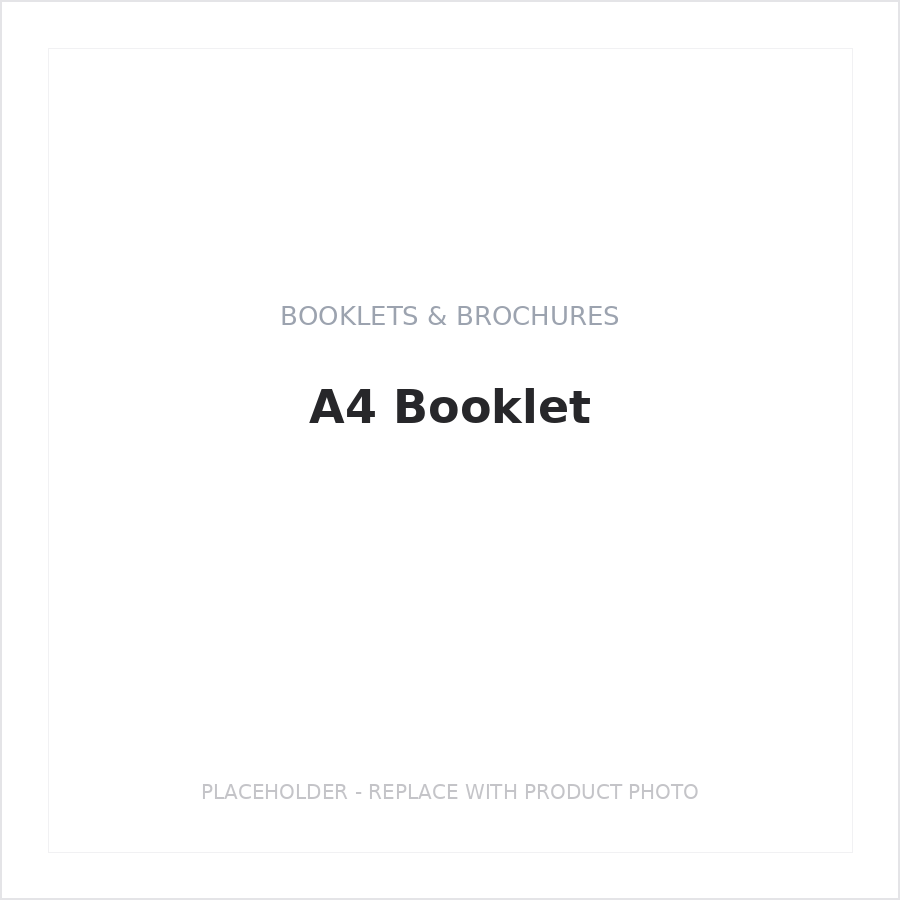 A4 Booklet