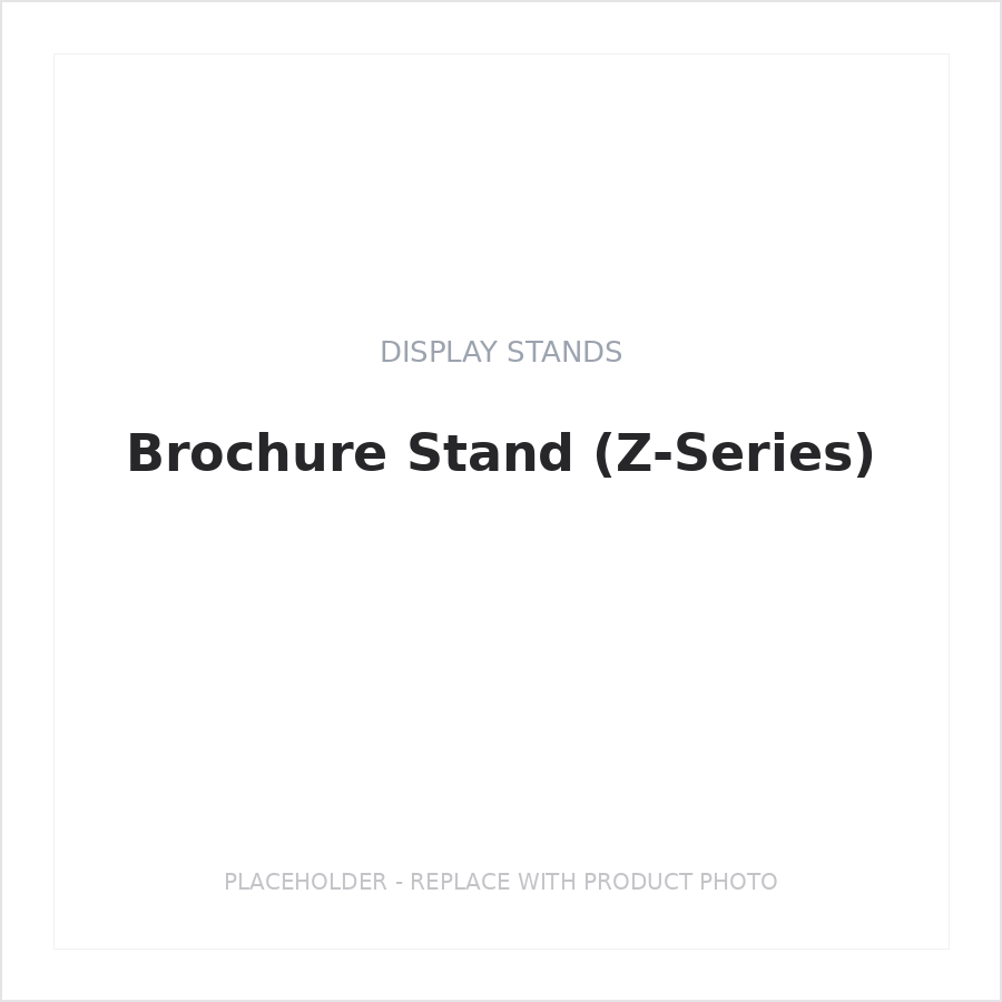 Brochure Stand (Z-Series)