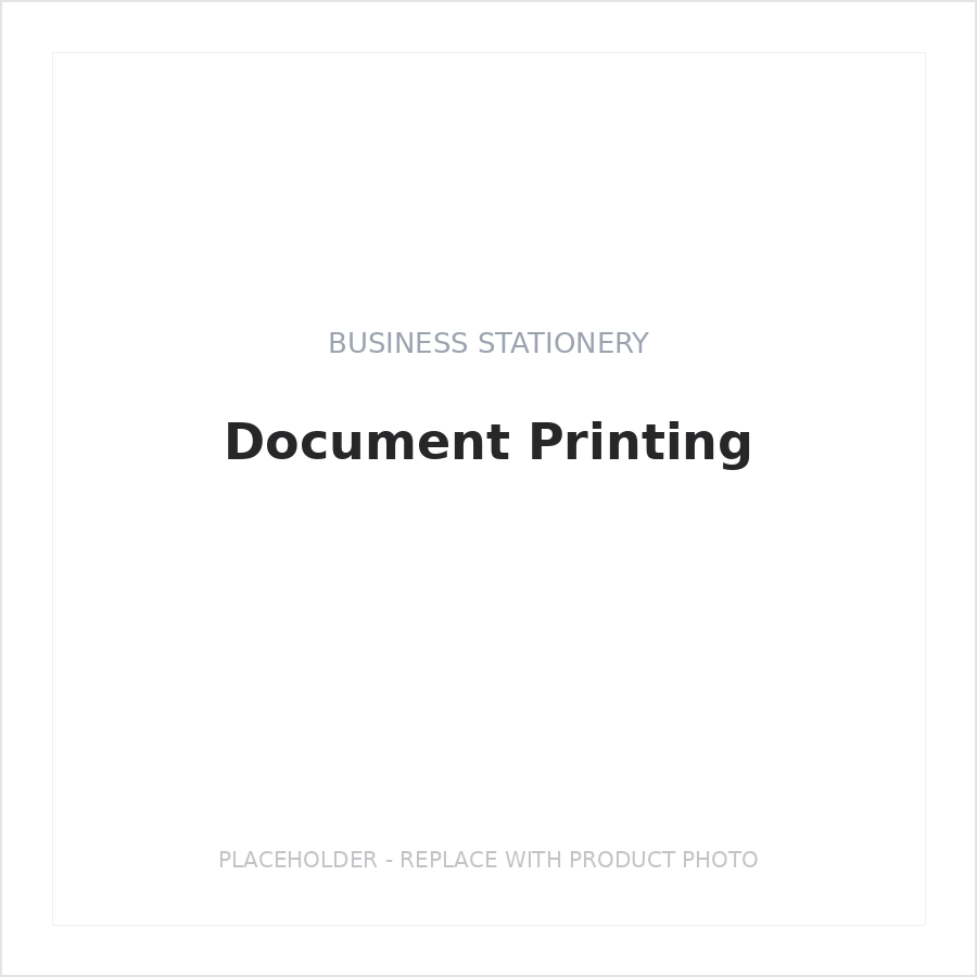 Document Printing