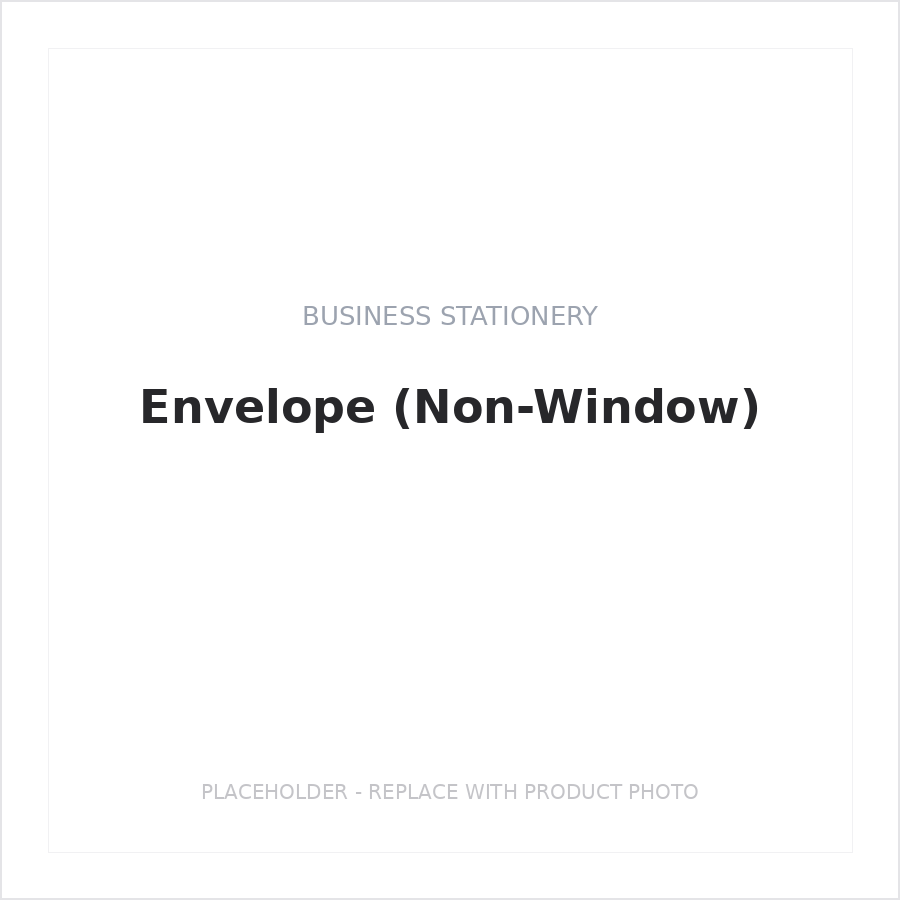 Envelope (Non-Window)