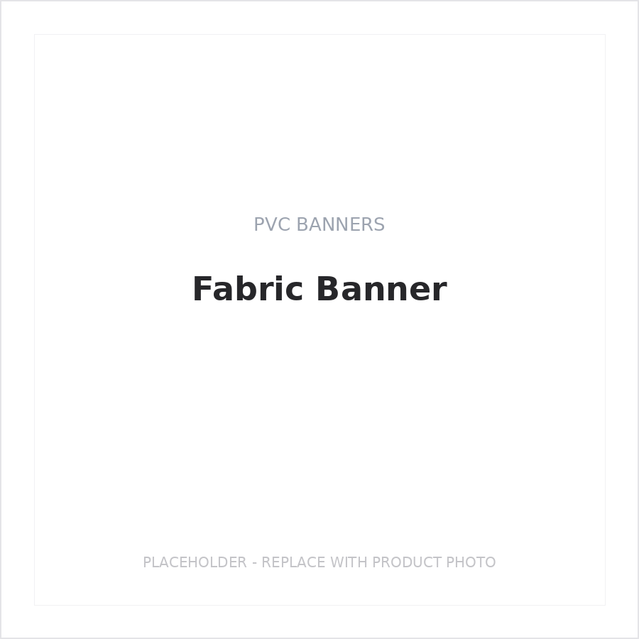 Fabric Banner