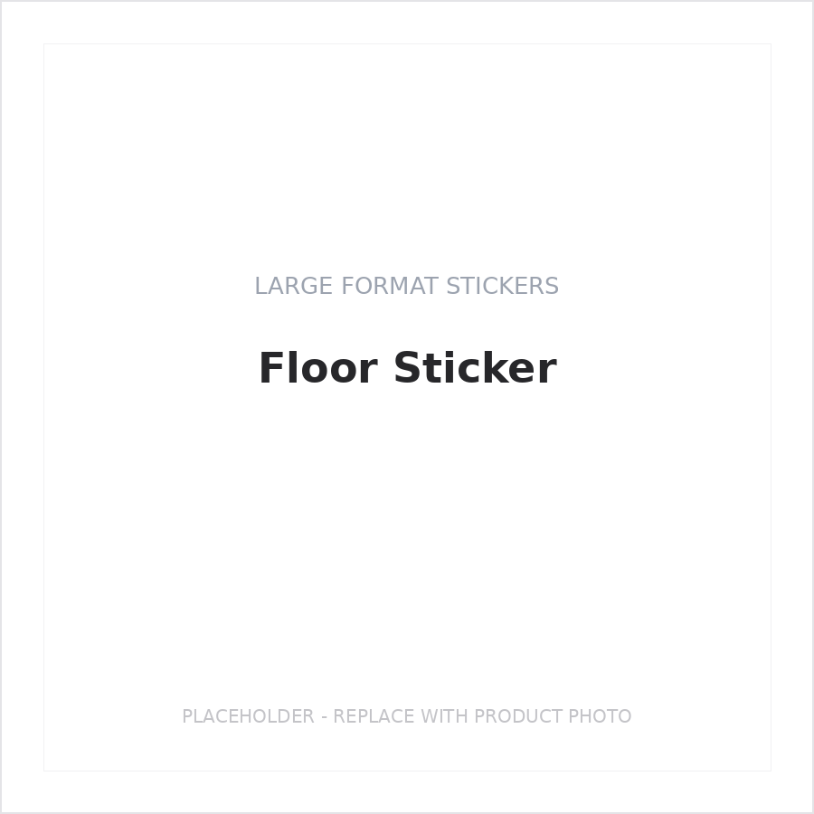 Floor Sticker