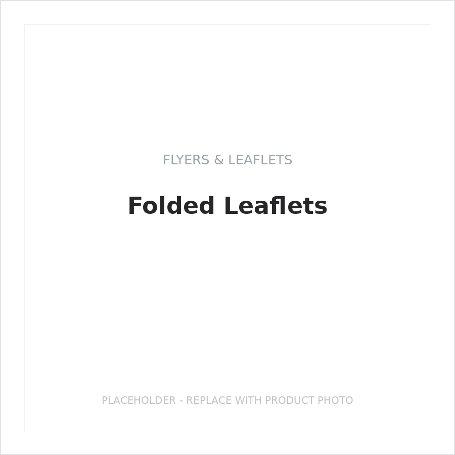 Folded Leaflets
