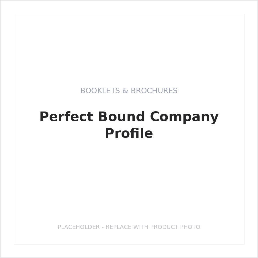 Perfect Bound Company Profile