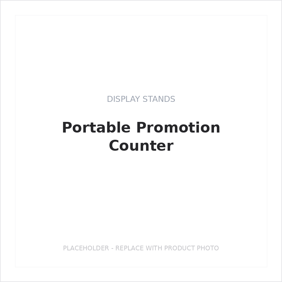 Portable Promotion Counter