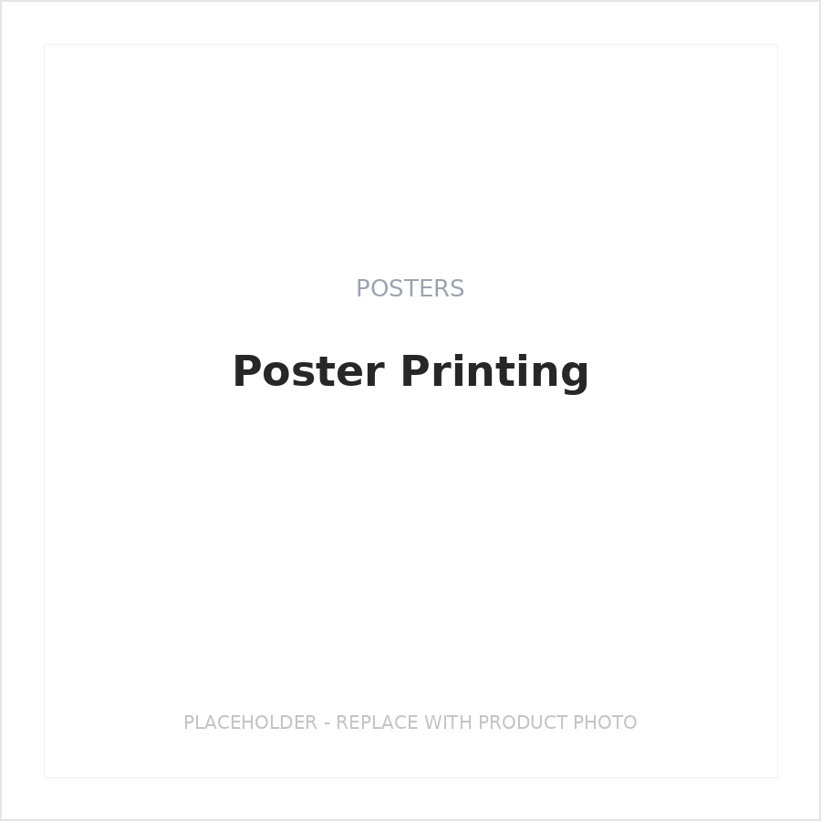 Poster Printing