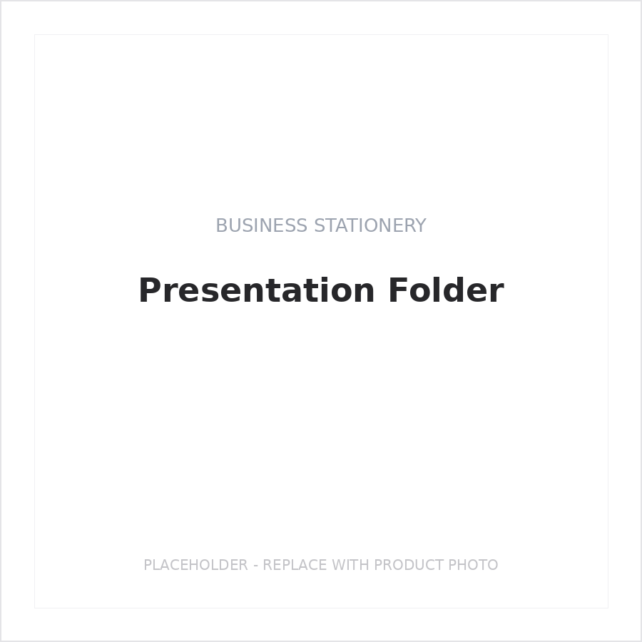Presentation Folder
