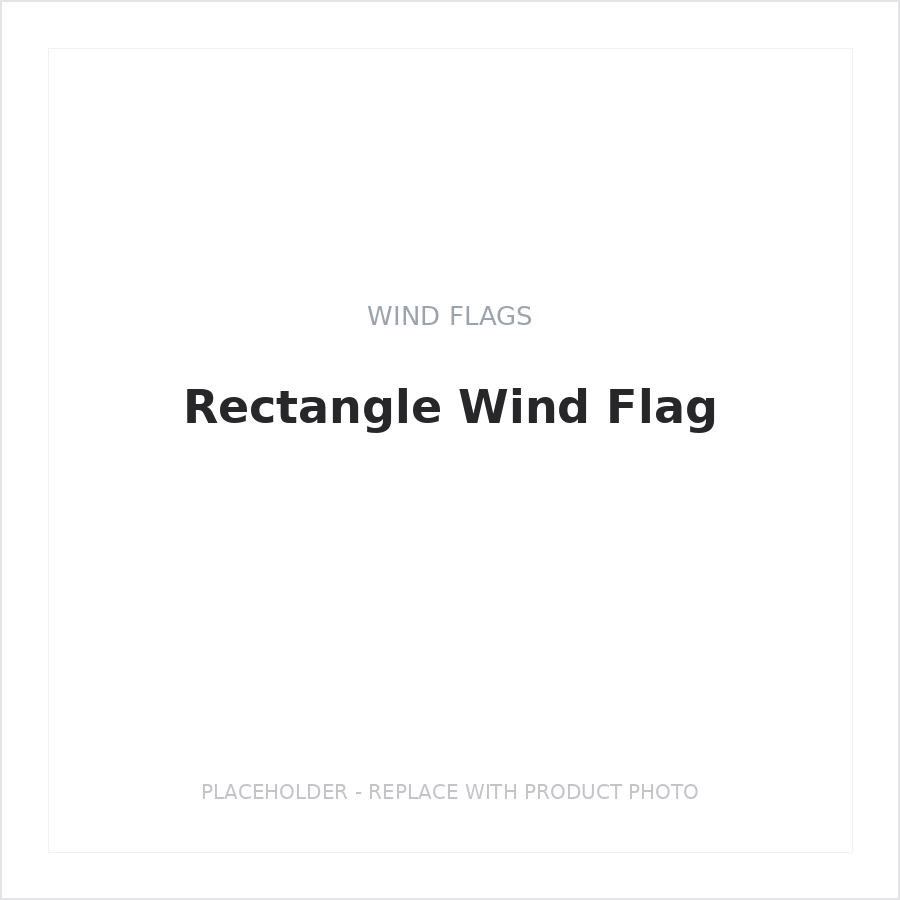 Rectangle Wind Flag