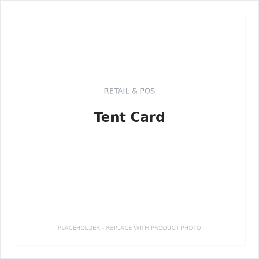 Tent Card