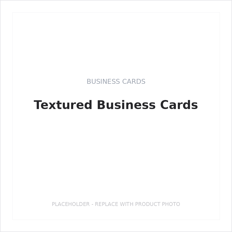 Textured Business Cards