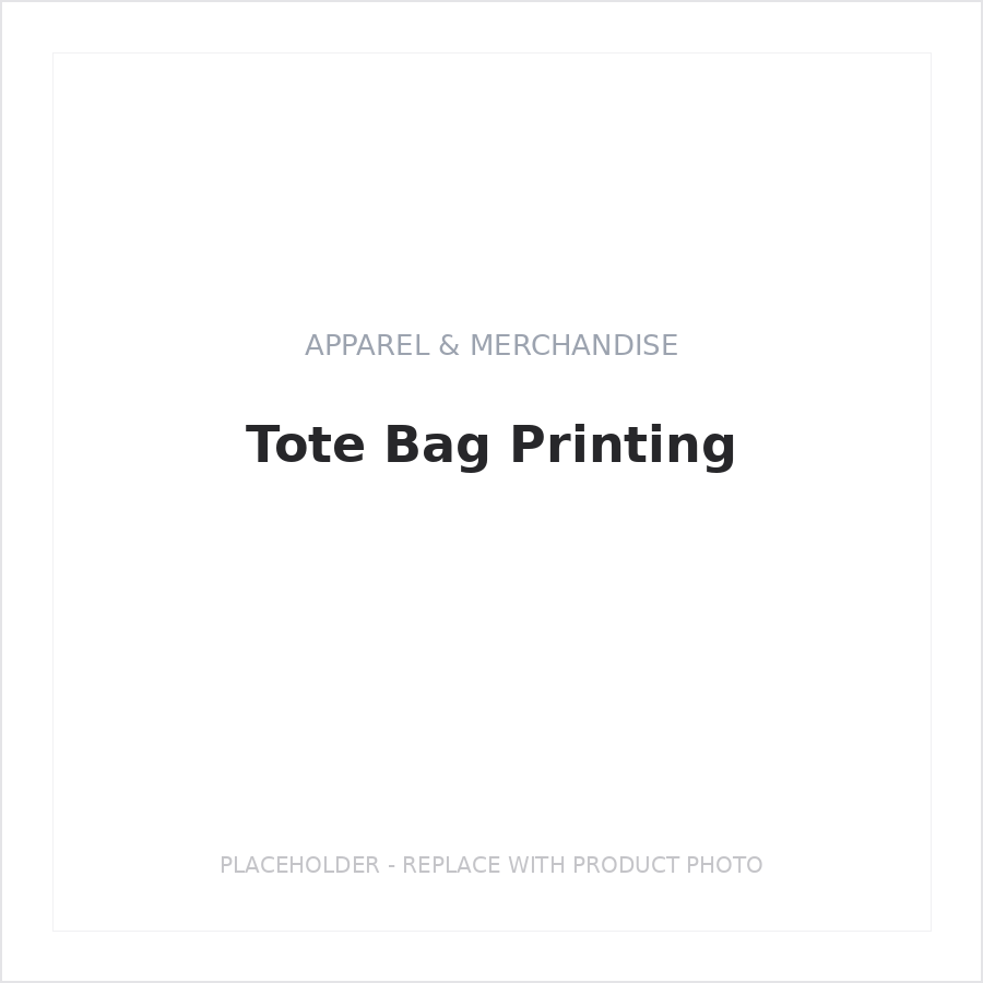 Tote Bag Printing