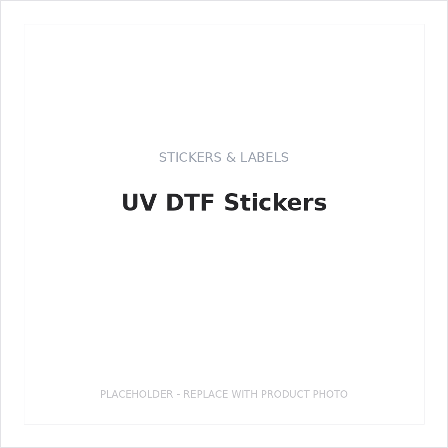 UV DTF Stickers